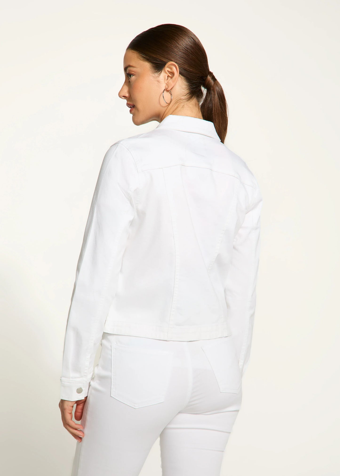 White Denim Jacket