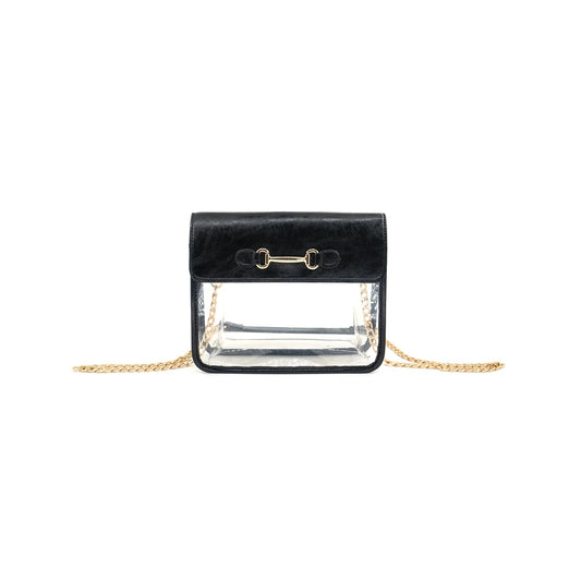 Clear Chain Strap Crossbody
