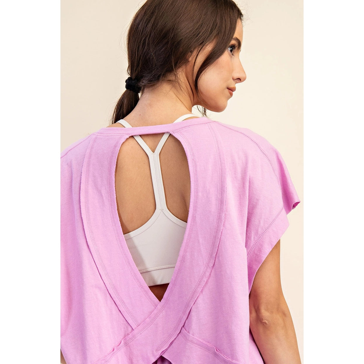 Cotten Open back top