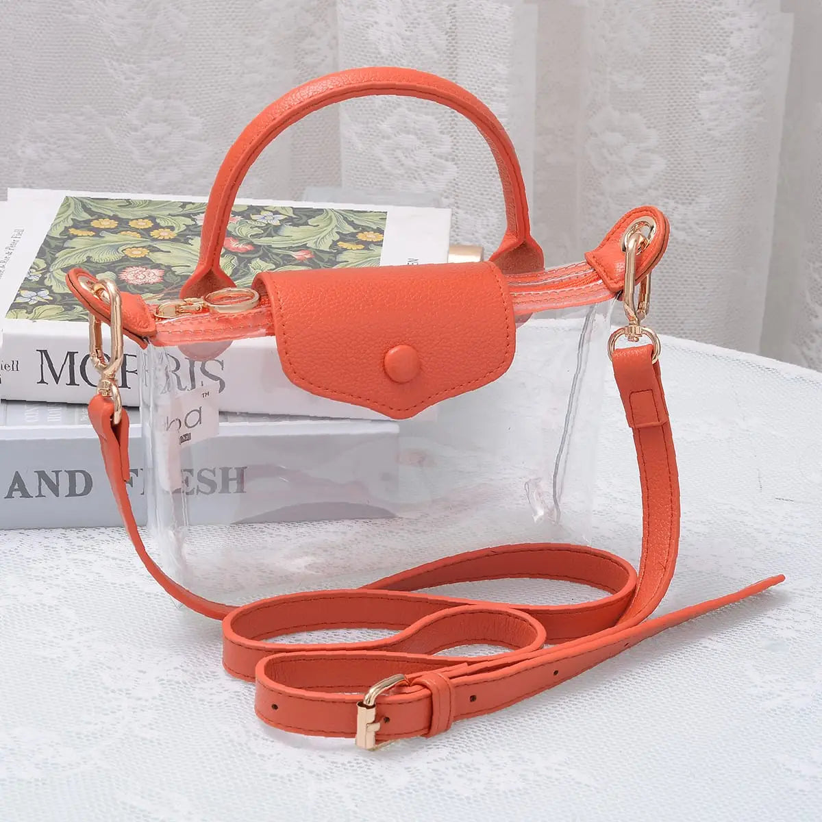Clear Game day Mini Crossbody Bag