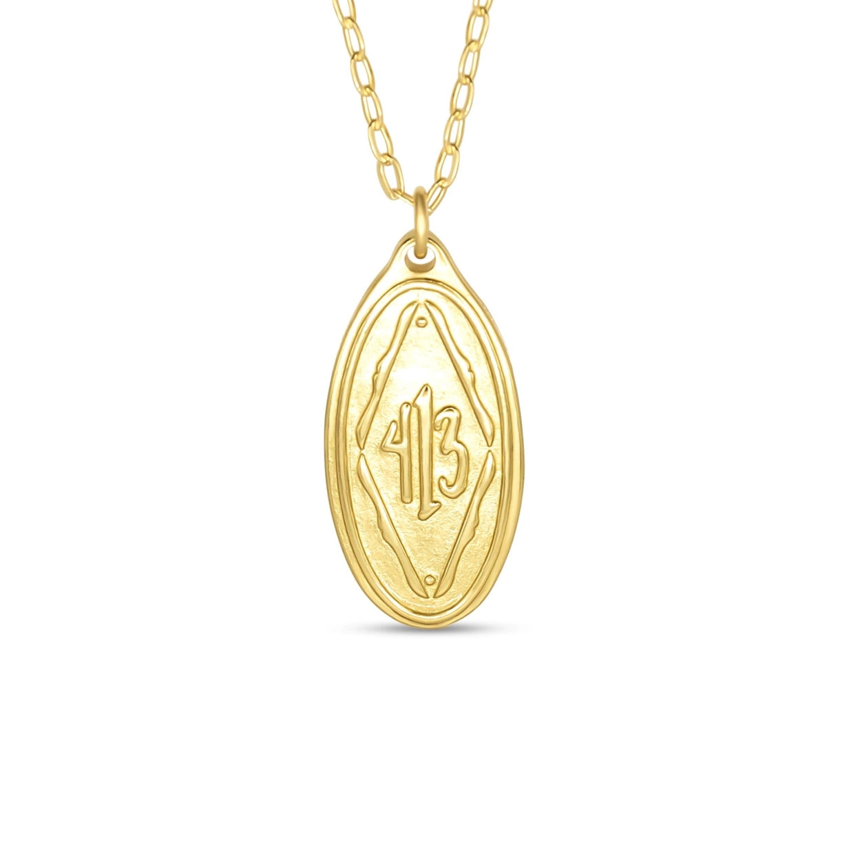 16" Philippians 4:13 pendant