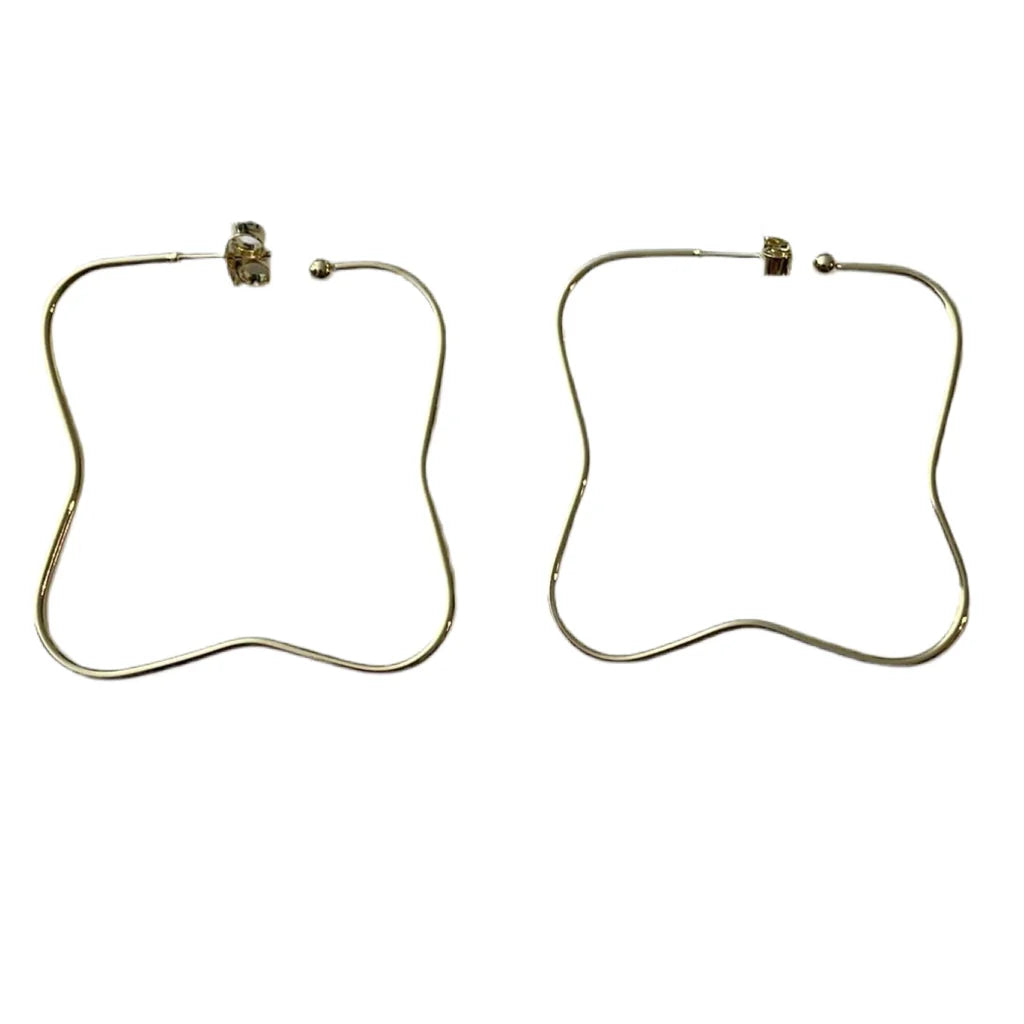 Wiggle Wiggle brushed square hoops