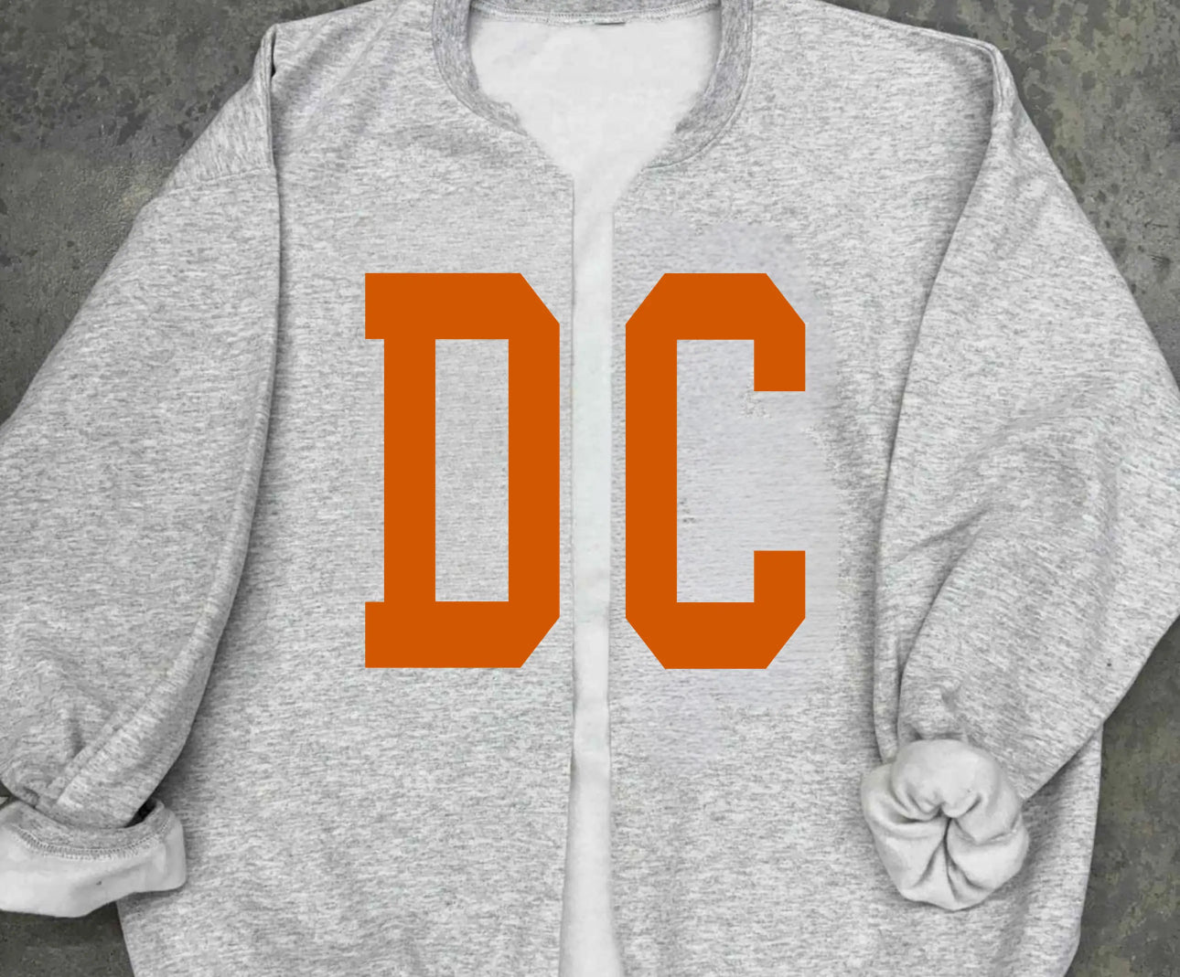 “DC” Split spirit Sweater