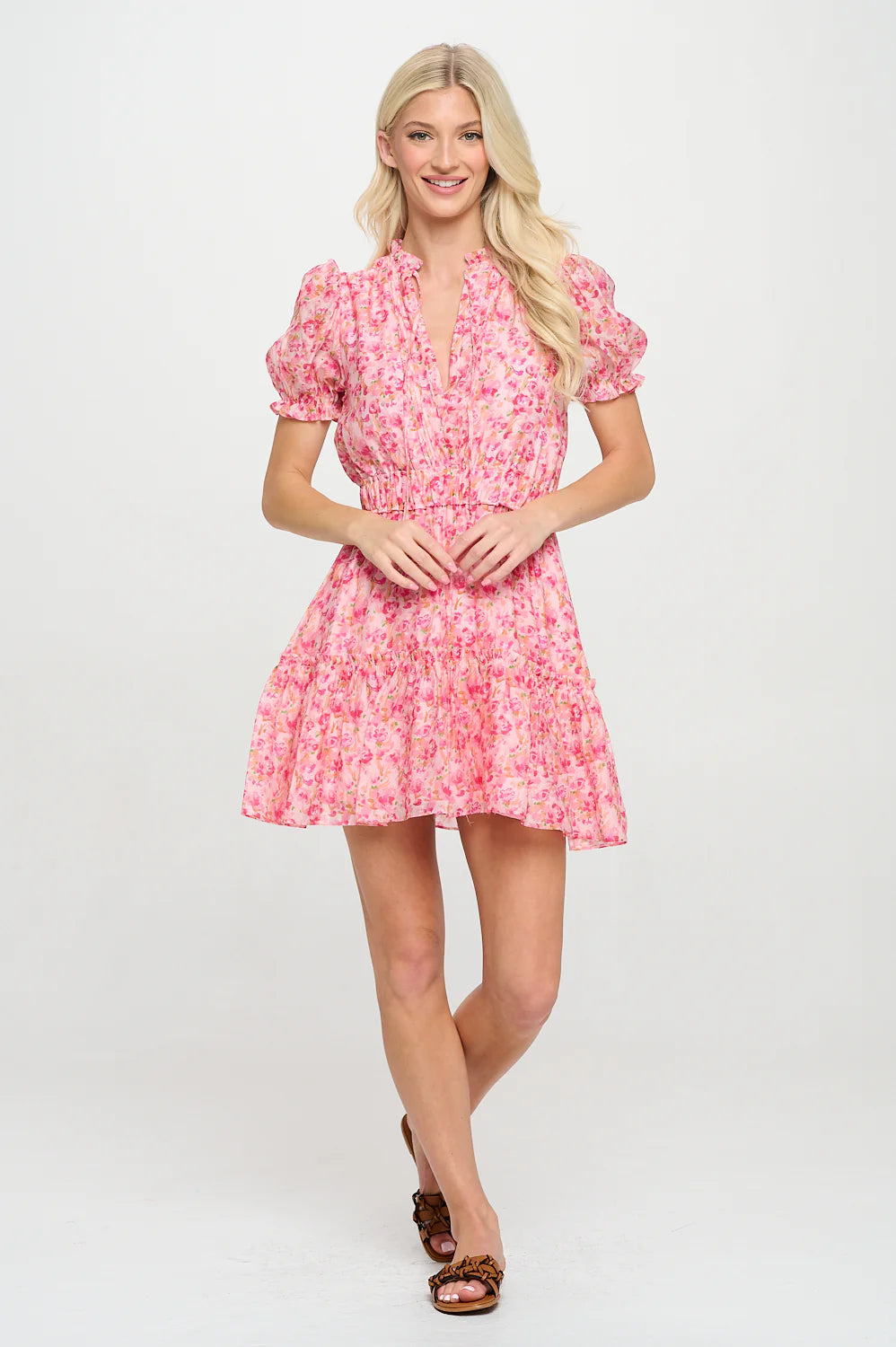 Rosy breeze Dress