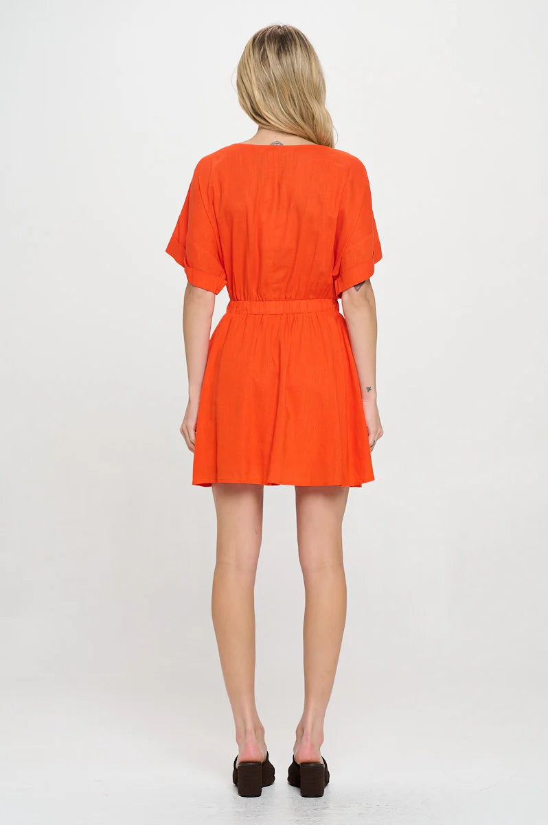 Sunset glow short dress