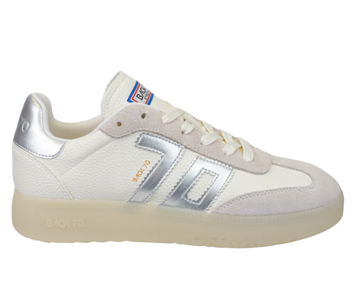 Back 70- Boston 2502- Metallic Silver