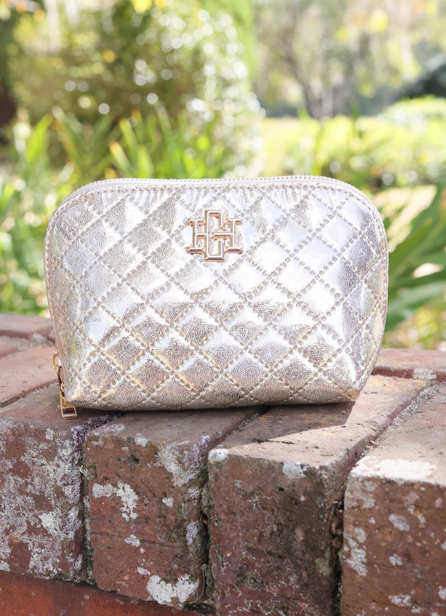 Ibiza Small Pouch- Champagne pop