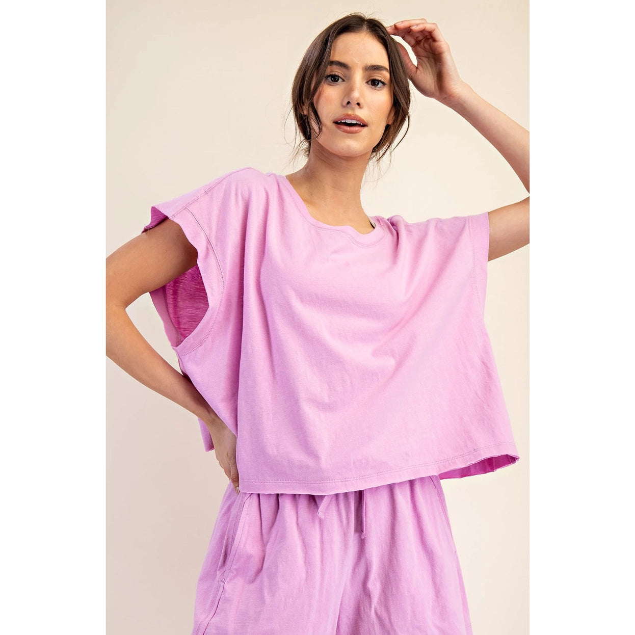 Cotten Open back top