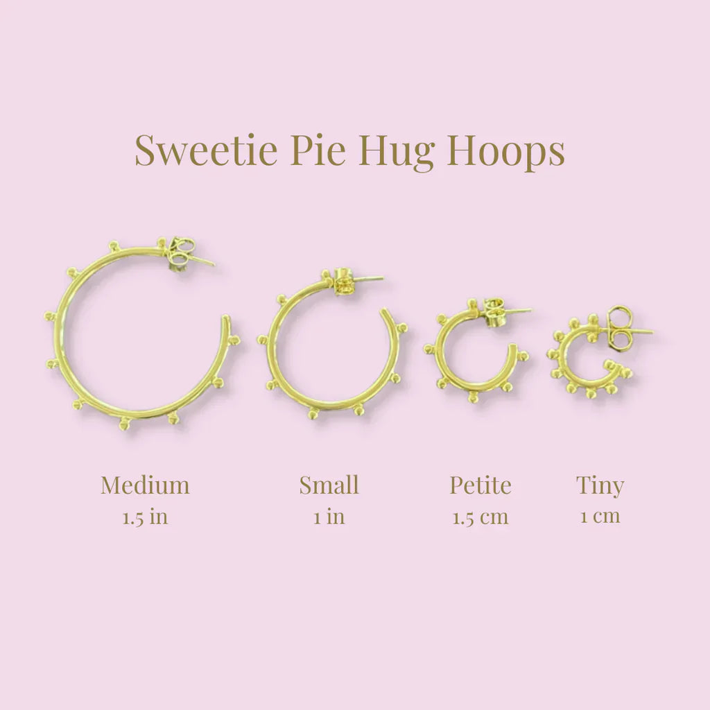 Tiny Sweetie Pie .5" balled hoop