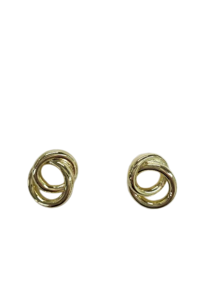 Sardegna Small .5" double hoop shiny stud