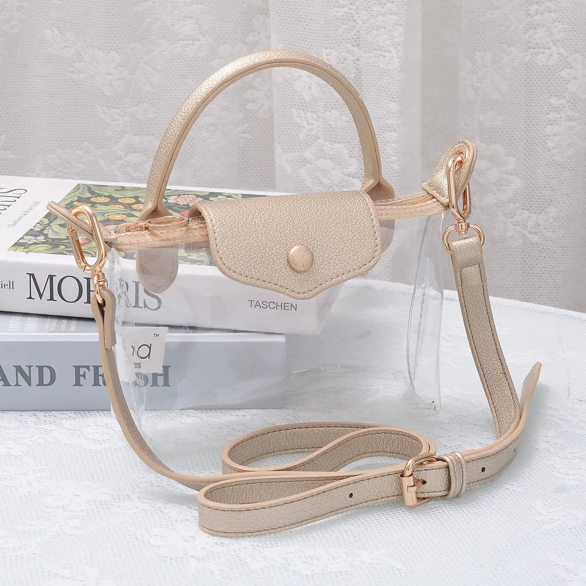 Clear Game day Mini Crossbody Bag