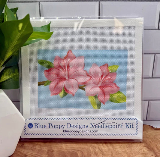 Double Azaleas Needlepoint Kit