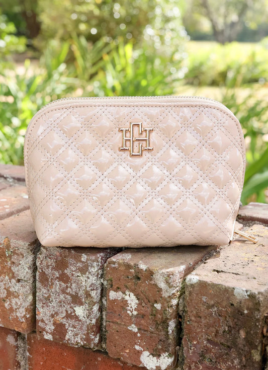 Ibiza Small Pouch- Nude Patent