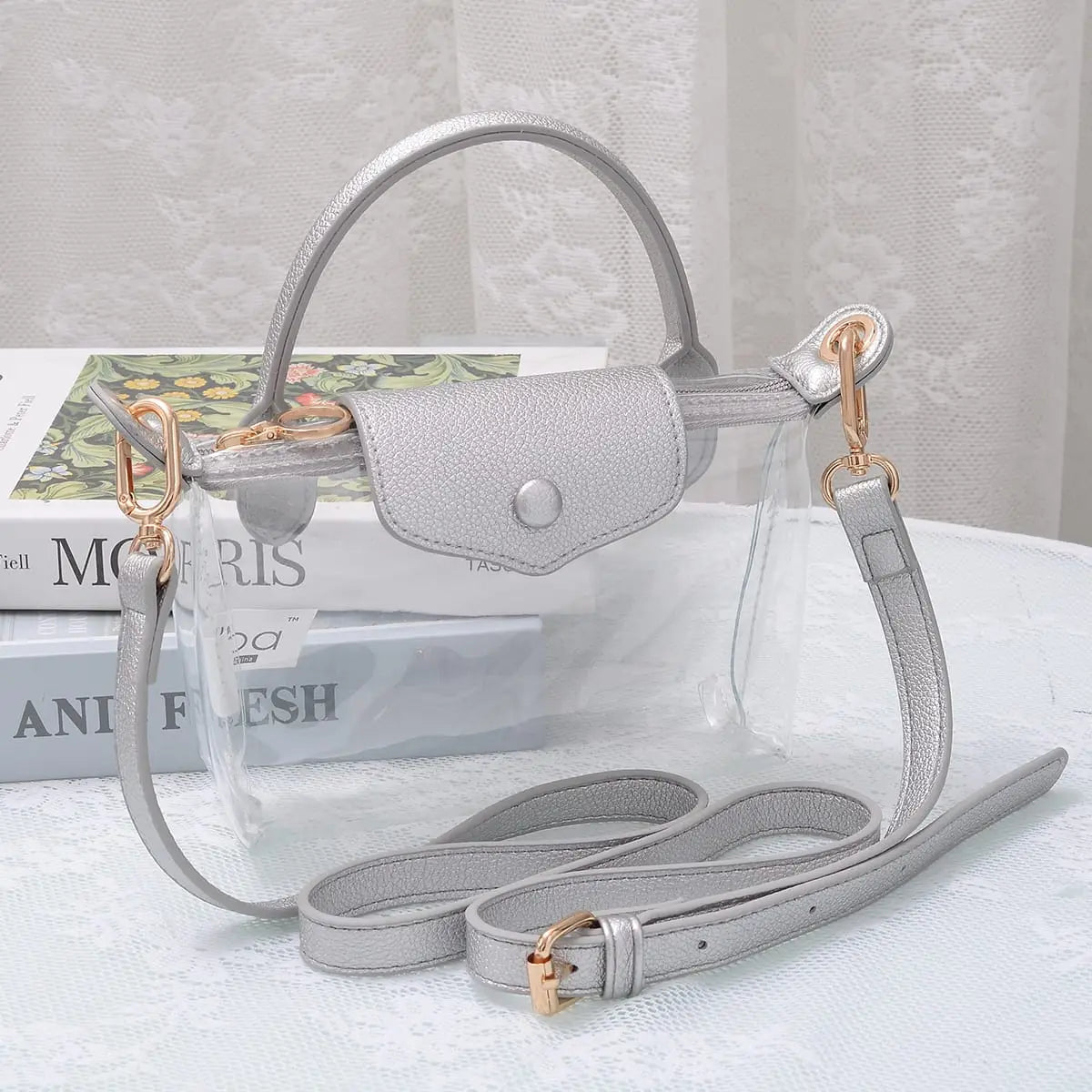 Clear Game day Mini Crossbody Bag