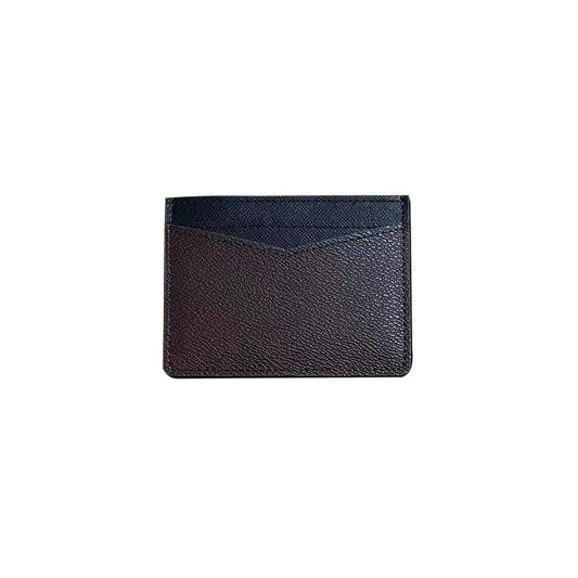 Black V-Cut Credit Card Holder