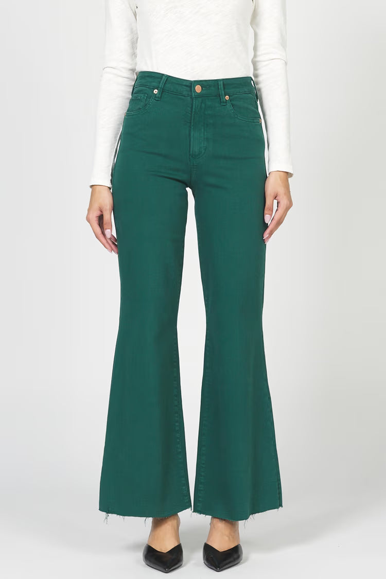 Fiona Rainforest Wide Leg Jean