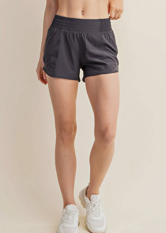 Charcoal Athletic Short