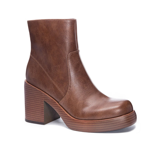 Groovy Smooth Platform Bootie