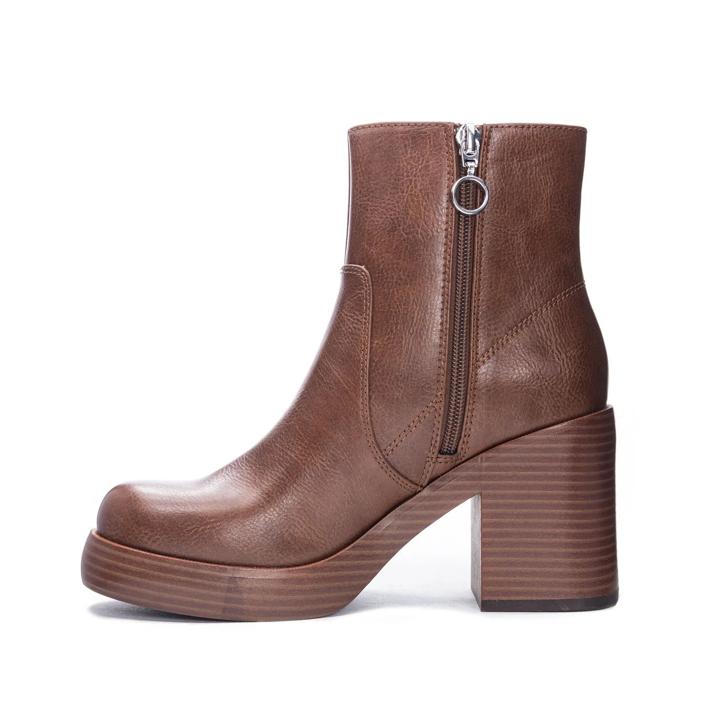 Groovy Smooth Platform Bootie