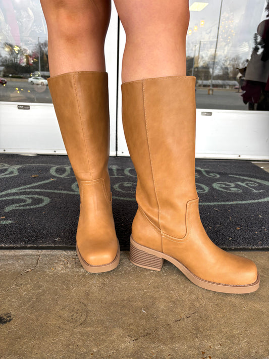 Belvin boot- Dark natural