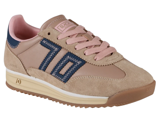 Back 70- Jogger Z- Camel/Navy Pink