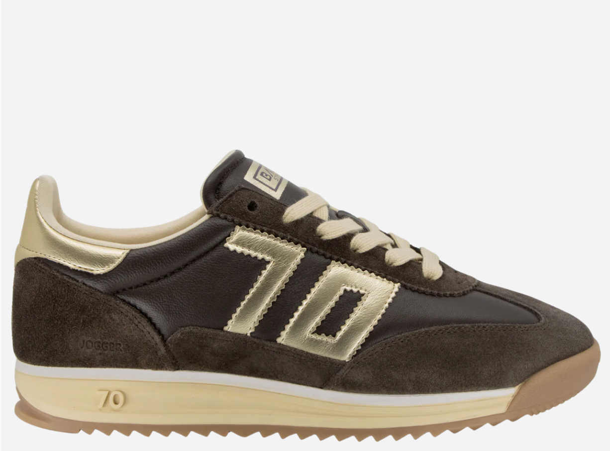 Back 70- Jogger N Coffee/Gold