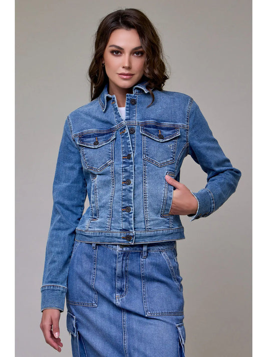 Fitted Denim Jacket