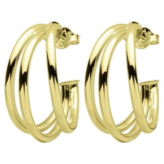 Claire Triple Hoops 1.5"